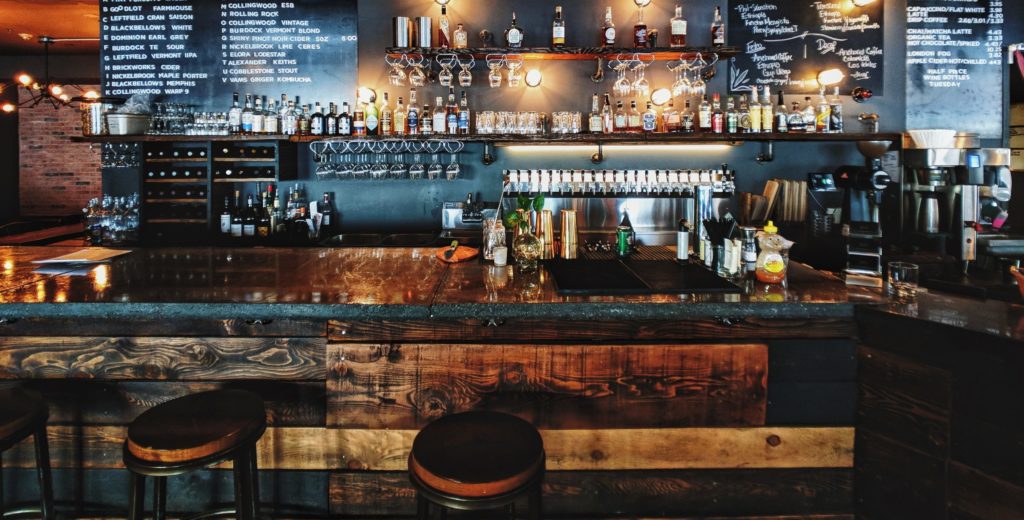 interieur dun bar