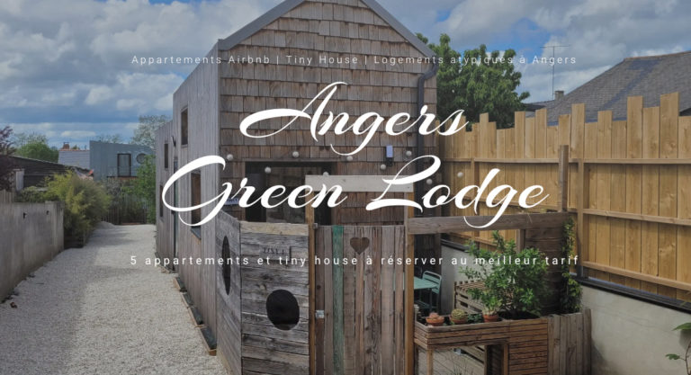 Capture du site internet « Angers Green Lodge »