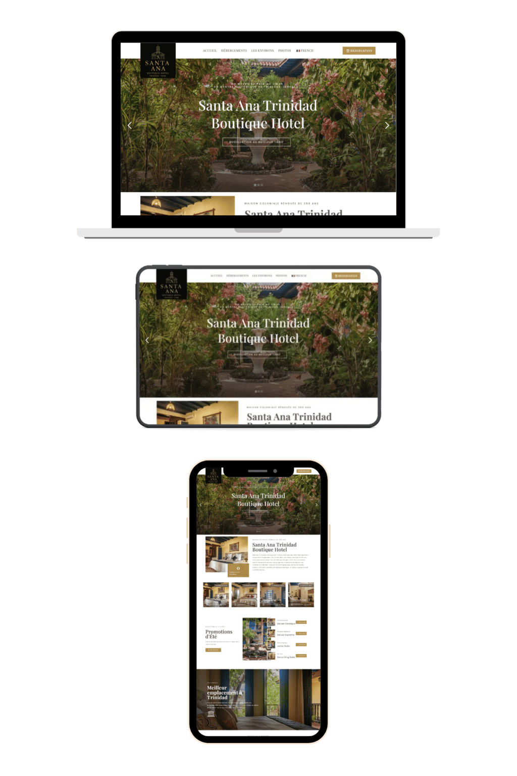 Exemples de Sites Pour Hôtels