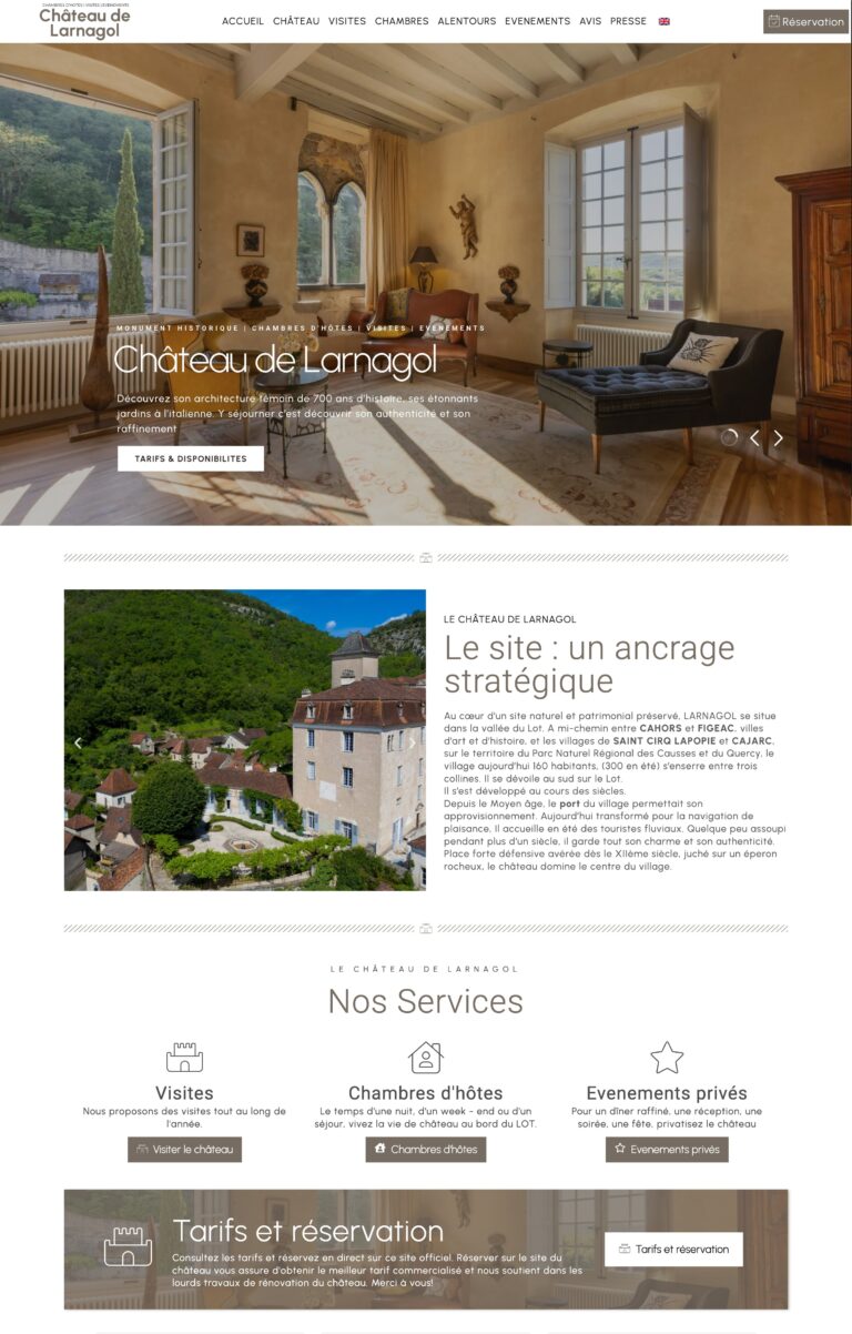 Site du Château de Larnagol