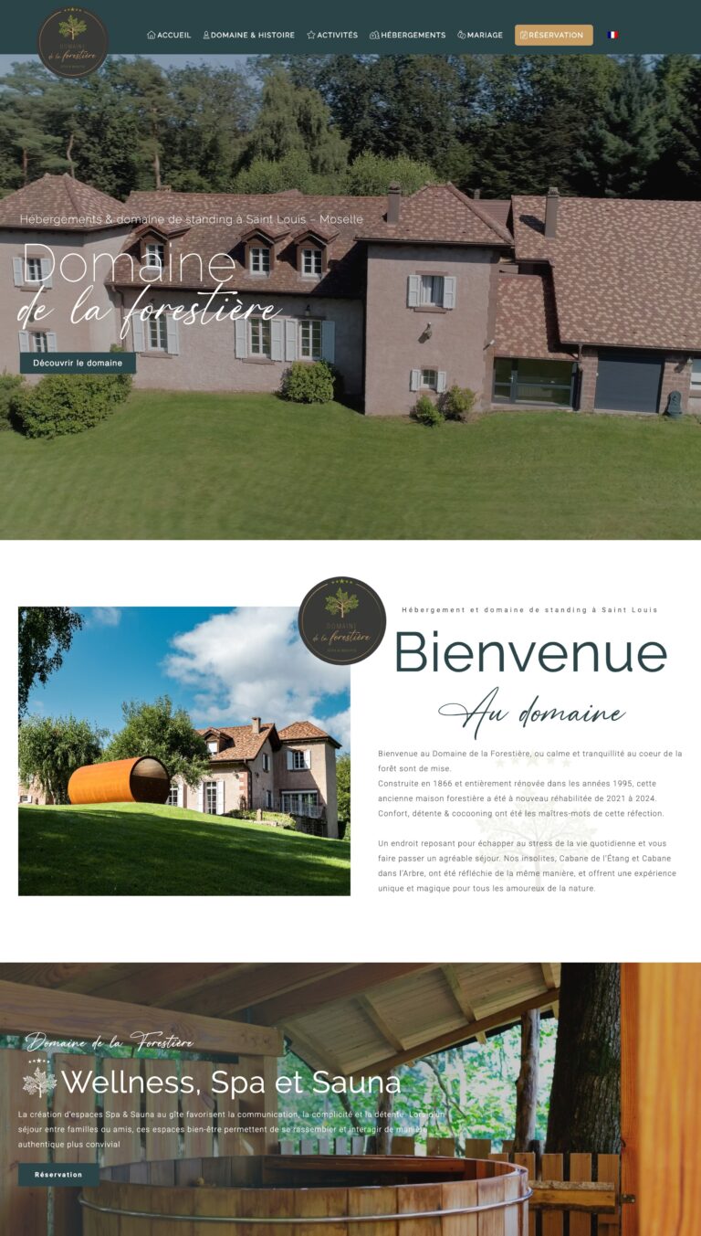 Site du Domaine de la Forestière