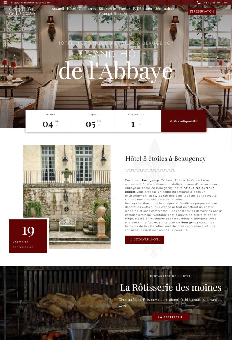 Site du Grand Hôtel de l’Abbaye