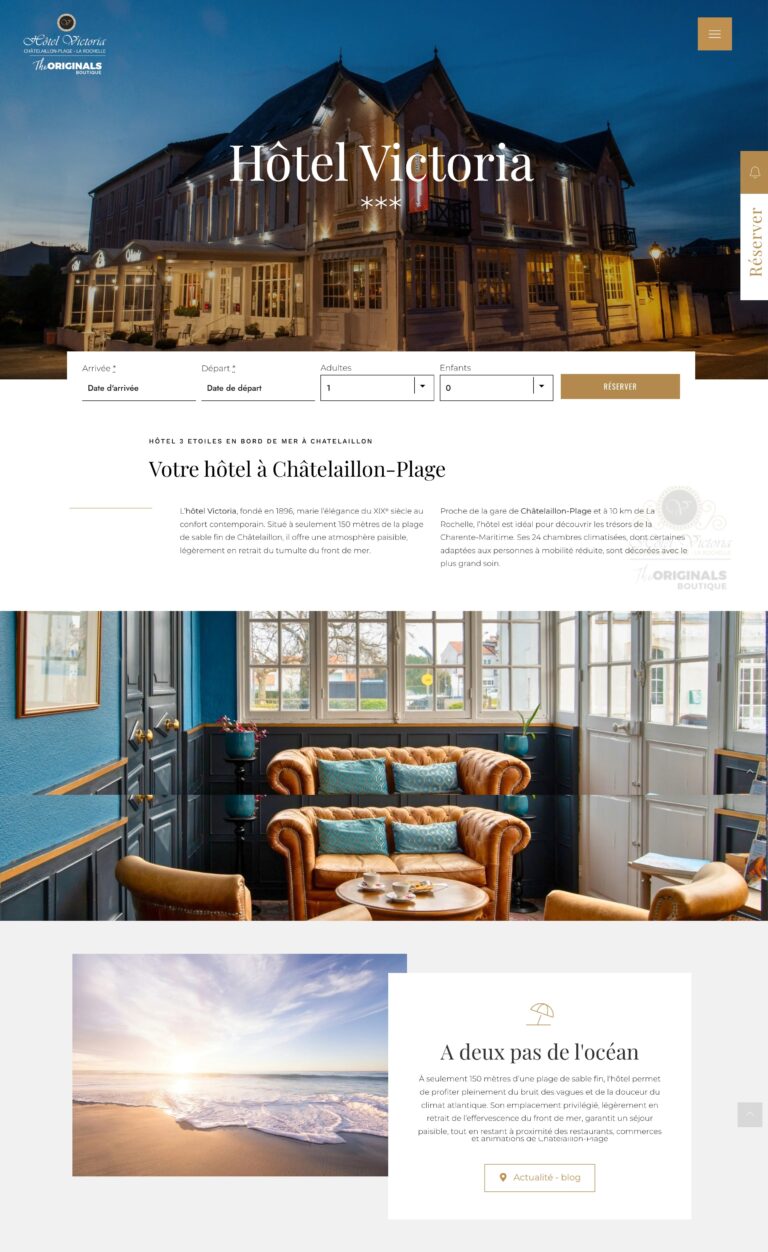 Site de l’Hôtel Victoria